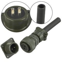 High Compatibility MS3106A 14S Connector with Aluminum Alloy Construction