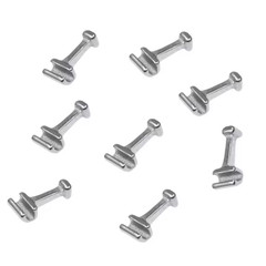 10pcs/pack Dental Orthodontic Crimpable Hook Long/Medium/Short Stainless Steel