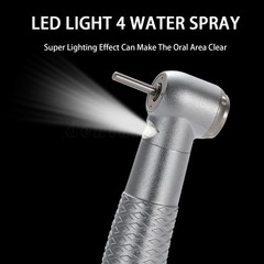 SANDENT Dental E-Generator LED Self-Power High Speed Turbine Handpiece NSK 4Hole