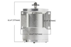 Electric motor w Base BOMA 3000W 72V BLDC BM1024 w 70A controller GoKart Scooter
