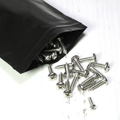 100/200 Small Clear Color Baggies Resealable Zipper Top Poly Plastic Bags 2.7MIL