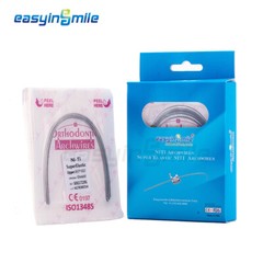 100pcs Dental Orthodontic NITI Arch Wires round natural super elastic Wire 16/20