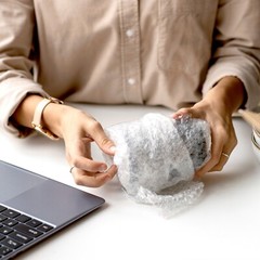 3/16″ Small Bubble Cushioning Roll Padding Roll 700’x 12″ Wide Perf 12″ 700FT