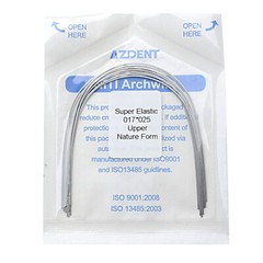 AZDENT Dental Orthodontic Super Elastic Niti Arch Wires Rectangular Nature Form
