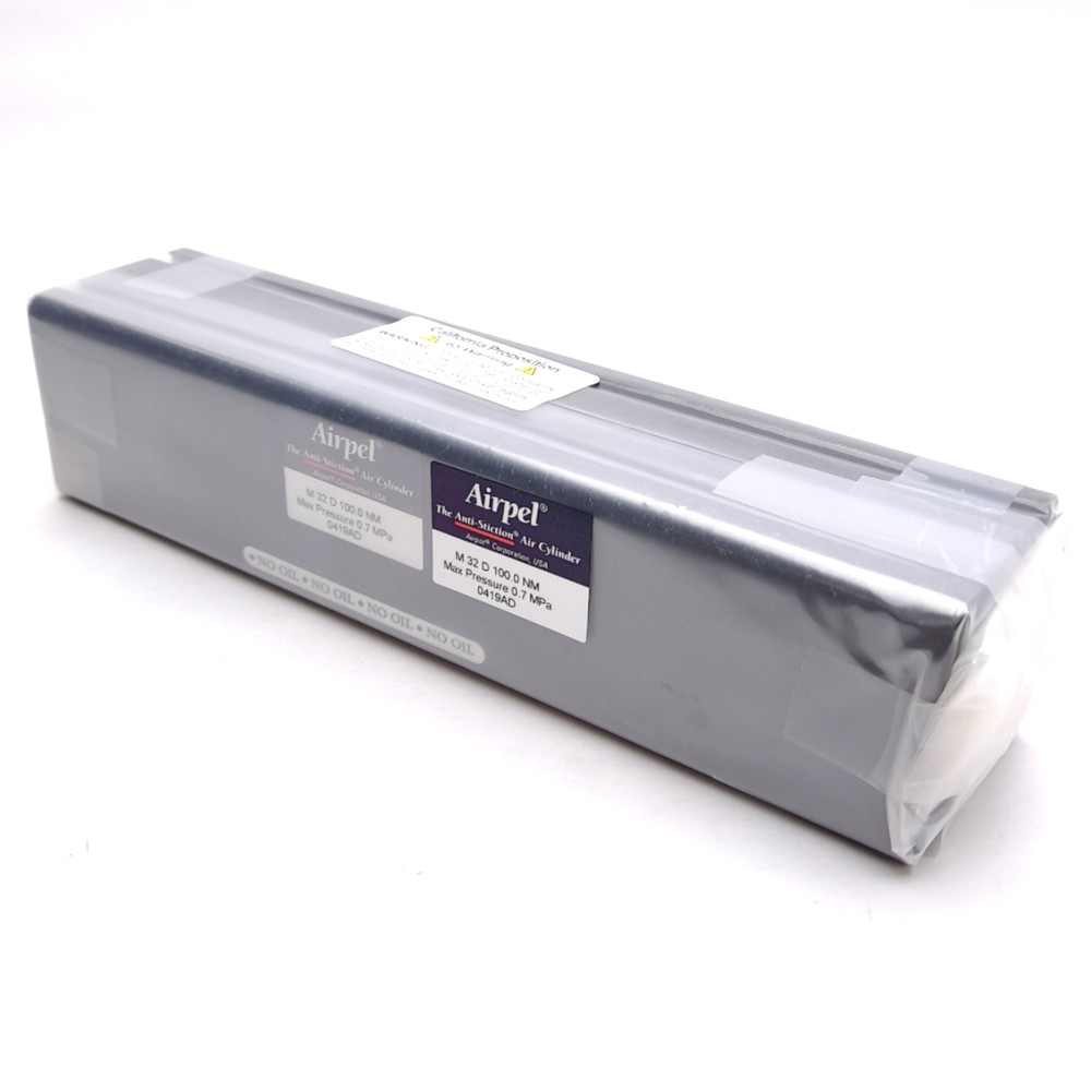 Airpel M32D100.0NM Anti-Stiction Air Cylinder, 32.5mm Bore, 100mm Stroke, 0.7MPa