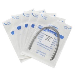 AZDENT Dental Orthodontic Niti Arch Wires Thermal Activated Rectangular Ovoid
