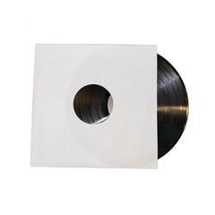 50 – Pack White Paper Vinyl 45 RPM Record Inner Sleeves 7-Inch LP Album