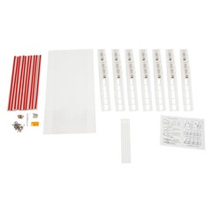 Wall Mounted Acrylic Cigarette Display Organizer With Auto Cigarette Pusher