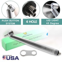 AT Dental 45° LED Contra Angle Surgical Handpiece 1:4.2 Increasing High Speed