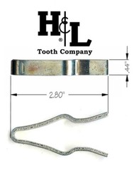 K1306 Spring Clip for H&L 3/4 Series Scarifier Ripper Box Blade Scraper 1-3/4