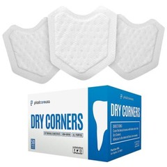 plastcareusa Dry Corners Disposable Saliva Control,Cheek Protection Pads,L,50/Bx