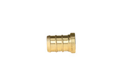 25 PIECES 1/2″” PEX PLUG (END CAP) – BRASS CRIMP FITTINGS (LEAD-FREE)