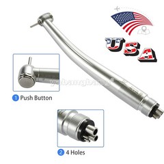 Dental Air Flow Teeth Polishing Polisher Handpiece Hygiene Air Prophy Jet 4 Hole