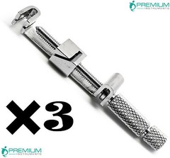 3× Dental Universal Tofflemire Matrix Band Straight Retainers Clip Instruments