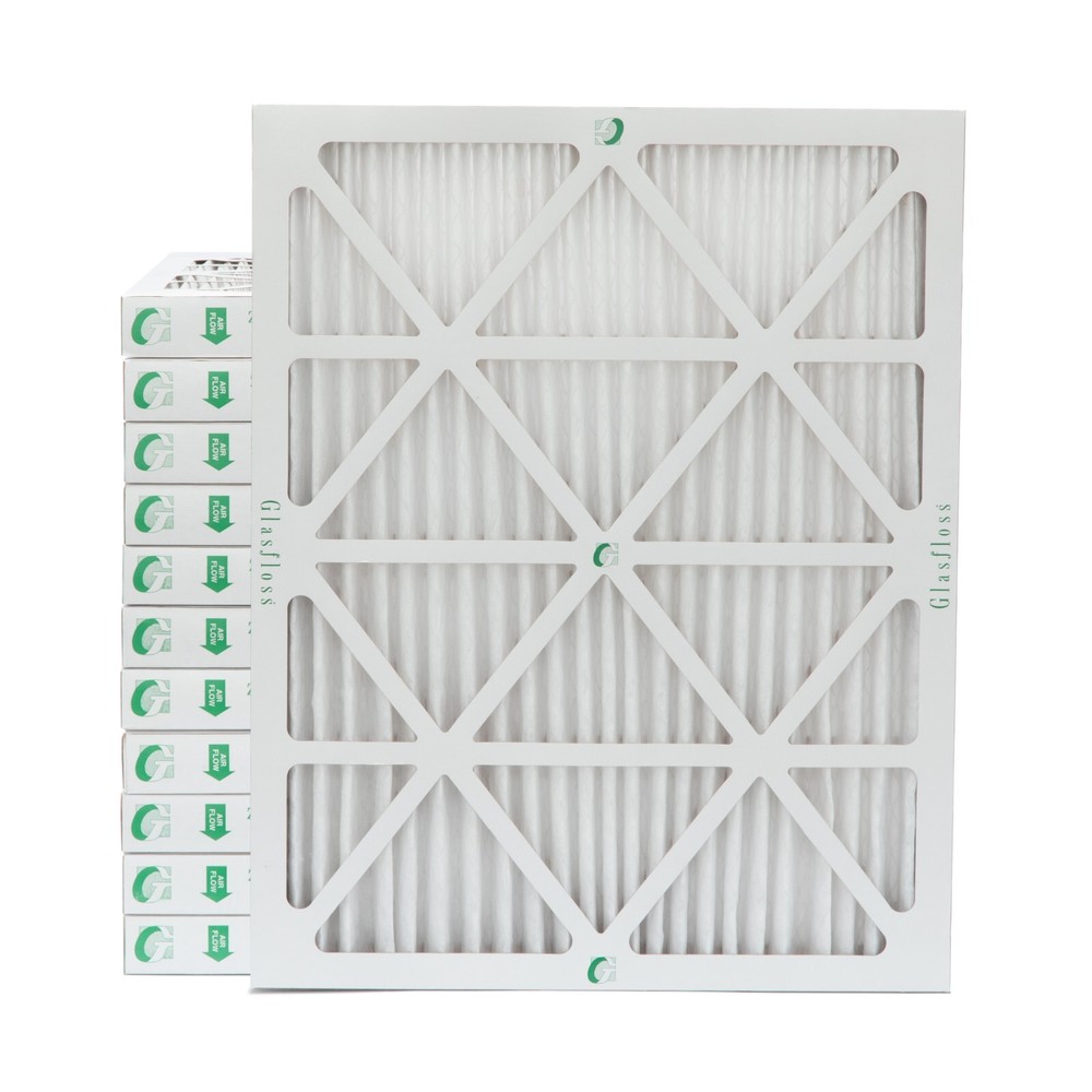 16x20x2 MERV 10 Pleated 2″ Inch Air Filters for Furnace & AC. 12 PACK.