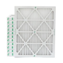 16x20x2 MERV 10 Pleated 2″ Inch Air Filters for Furnace & AC. 12 PACK.