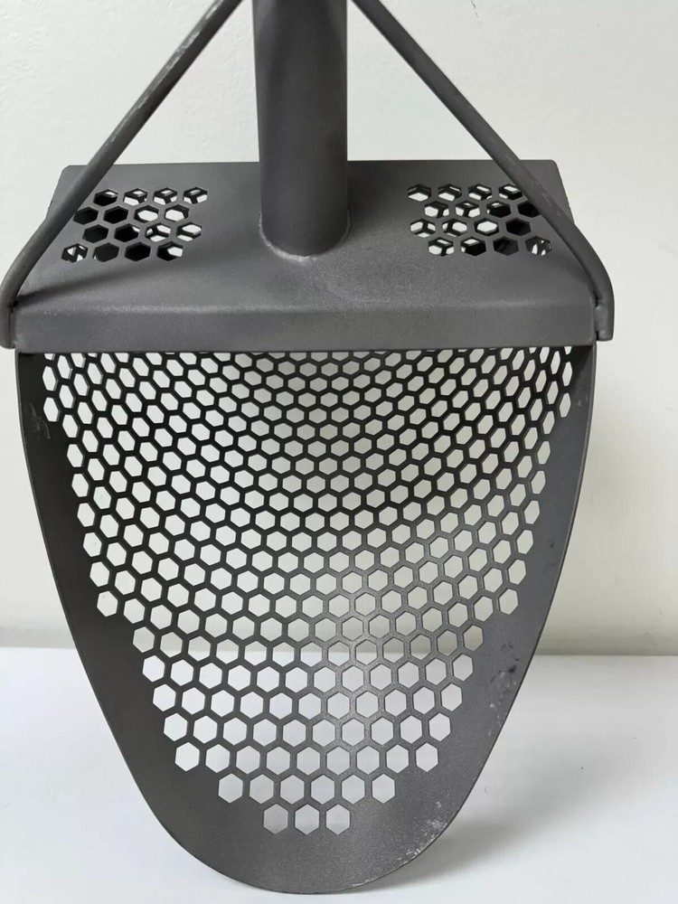 Titanium Sand Scoop Beach Metal Detecting Tool Shovel Sifter Digging Titan