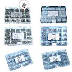 50Sets/pack AZDENT Dental Orthodontic Brackets Mini MBT Roth 018/022 Hooks 345