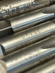 51 PCS H.w Co Tap Bit Flute Tapping Bits Press HS lot Tappers Tap As Listed