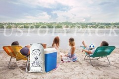 8 lb Ice Bags with Drawstrings 11 in x 18 in x 1.4 mil Case500 Heavy Duty Com…