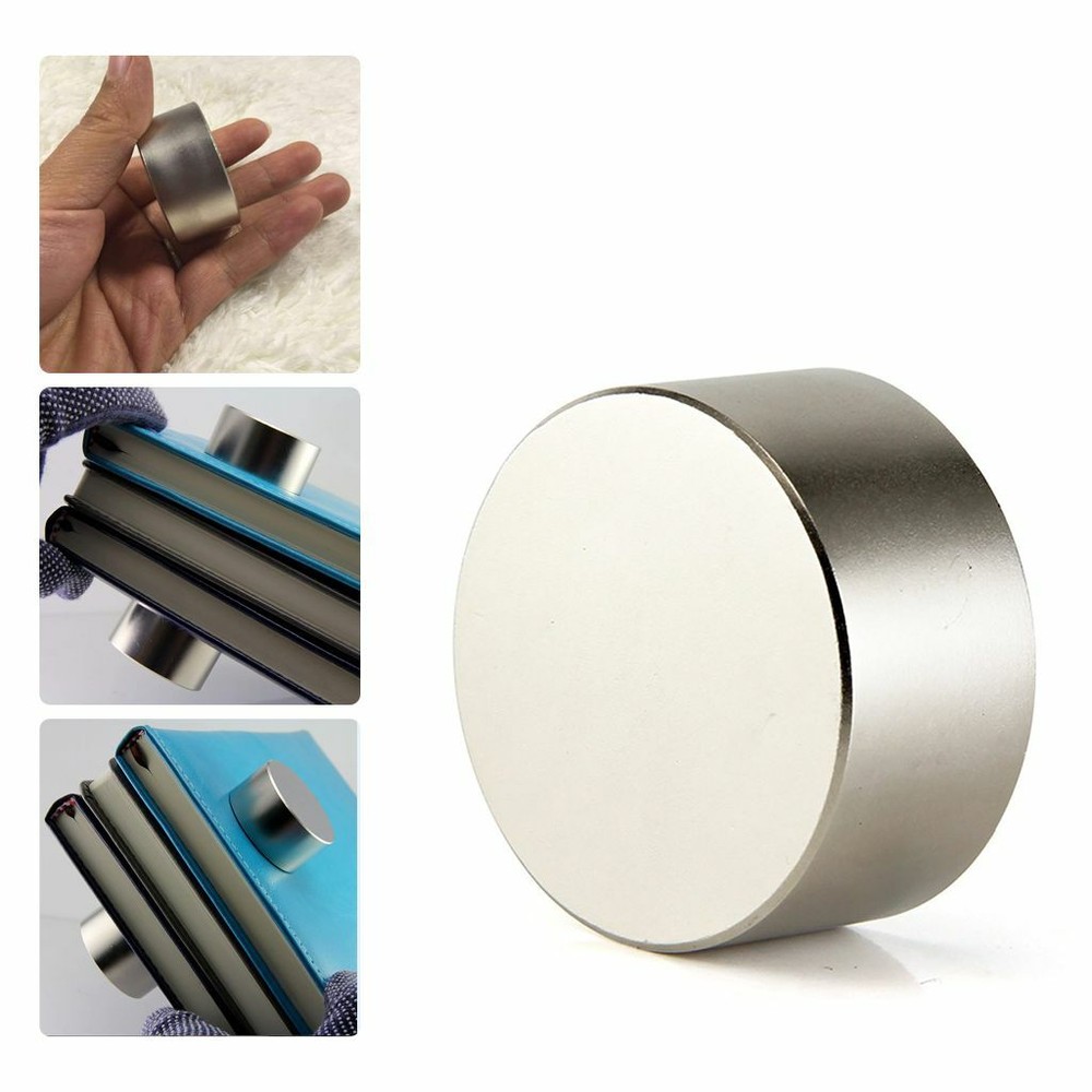 Round N52 Large Neodymium Rare Earth Magnet Big Super Strong Huge 40mm*20mm