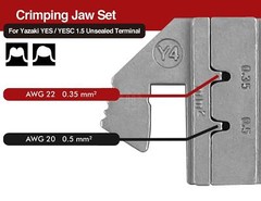 Crimping Tool Die – Y4 for Yazaki YES/YESC 1.5 Unsealed Terminal -AWG 22/20
