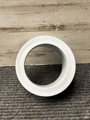 Lot of 2 Cantex 5142227 Conduit Fitting Reducer, 4 In X 3 In, Glue, Pvc,