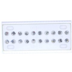 1 Pack Dental Orthodontic Bracket Standard MBT 0.022″ 345 Hooks Sandblasted