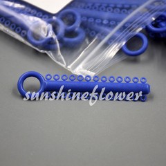 1040 Pcs/1 Pack Dental Orthodontic Ligature Ties Elastic Rubber Bands 37 Colors