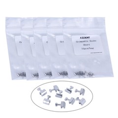 10PCS/Pack AZDENT Dental Orthodontic Short Type Crimpable Hook for Arch Wire
