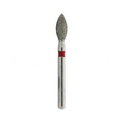 Dental Football Diamond Bur 368/023F Fine Grit FG High Speed Burs Red 257-023