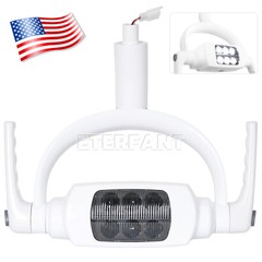 Dental 6LED Shadowless Oral Lamp Light Induction Sensor For Dental Chair 8W/9W