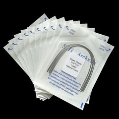 Dental Orthodontic Arch Wire Niti Super Elastic Round/Rectangular Natural Nature