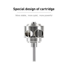 AZDENT Dental LED E-generator Fiber High Speed Handpiece Air Turbine 4/2Holes