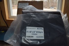 Hexa Containment Berm 6′ x 10′ x 12″ Hexa Pro with Brackets