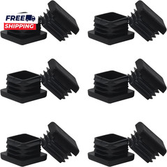 1 1X1 Square Tube End Cap Plastic Plugs 1X1 1 Inch Square Tubing Plug 1X1 Tube