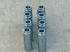 Sandbaggy 1/2″ Drop In Concrete Anchor – Coil Threaded (Zinc Plated)