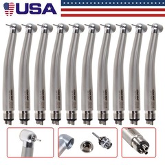 USPS! SANDENT Dental High Speed Handpiece Push Button Standard Head 4H-M4 1-10*