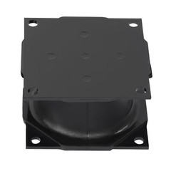 4PCS Rubber Isolator Shock Mounts For Stanley Hydraulic Vibratory Compactor