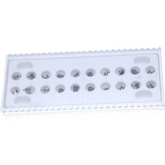1 Pack Dental Orthodontic Bracket Standard MBT 0.022″ 345 Hooks Sandblasted
