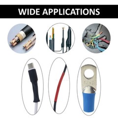 Waterproof Heat Shrink Tubing Kit 3:1 Ratio Dual Wall Adhesive Lined Glue Tube