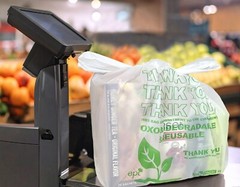 1000 Bags T-Shirt Thank You Plastic Grocery Store Shopping Carry Out Bags