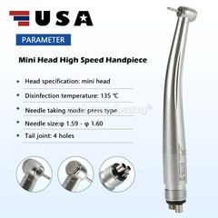 Dental Tungsten Carbide Gold Burs Trimming & Finishing & Polishing Flame FG