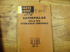 CAT Caterpillar 172 173 HYDRAULIC CONTROLS 24G 25G 65G 67G 48G