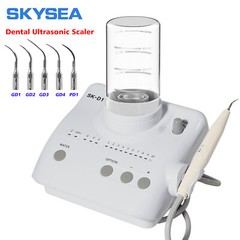 SK-D1 Dental Ultrasonic Piezo Scaler Unit w/ 2*Bottles 5*Tips For DTE SATELEC US
