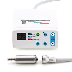 AZDENT Dental Brushless Electric LED Micro Motor Internal Spray 3.4Ncm E-type US