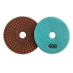Wet Concrete Polishing Set (5pc) 4″ #50 #100 #200 #400 #800 Grit