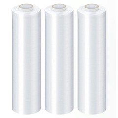 Cast Hand Stretch Wrap 4 Roll 15″x1000′ 120 Ga Palstic Packing Shrink Film