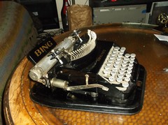 Bing No#2 1920s Typewriter German Made Functional With Lid very rare