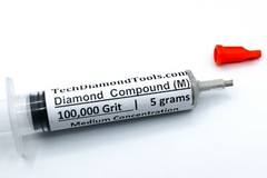 Diamond Polishing Paste 100,000 Grit 0-0.2 Micron (M) 25% Concentration, 5 grams